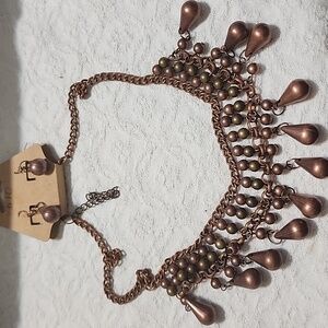 Necklace earrings set item #116